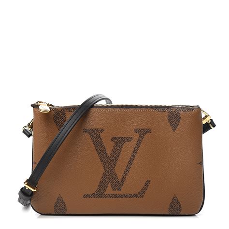 louis vuitton pochette doppia|double zip pochette.